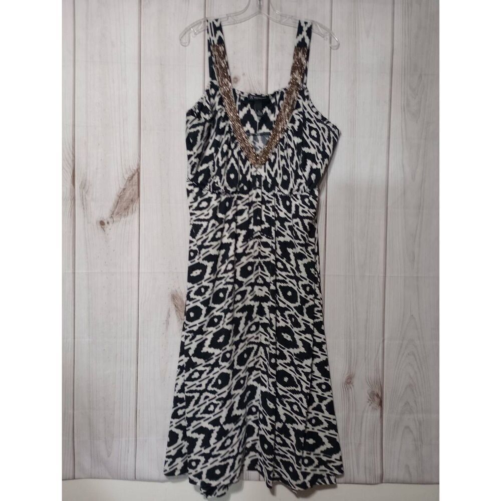 Inc International Concepts Dress Ladies 3x Sleeveless Beaded